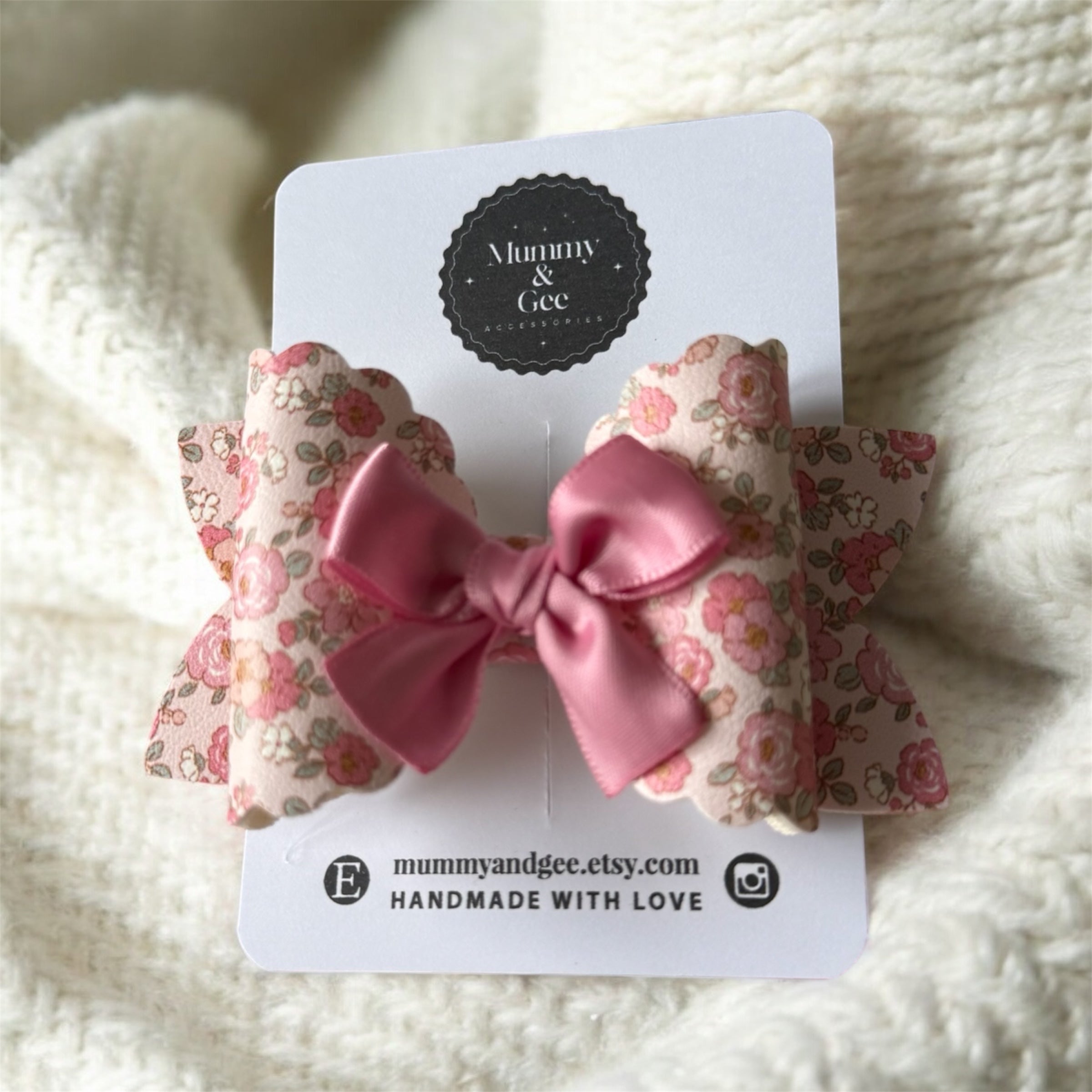Rosie Bloom - 3.5 inch Hair Bow